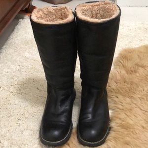 Ugg leather winter boots